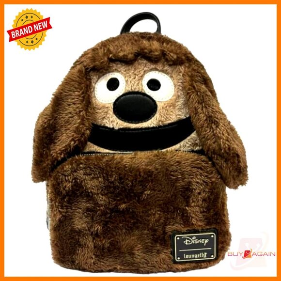 Faux Fur Mini Backpack Purse Adjustable Straps Disney Cosplay Bag main image 4